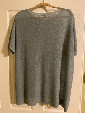 Eileen Fisher Fine linen sweater tunic